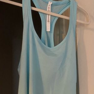 Brand new with tags size 18 lululemon blue tank